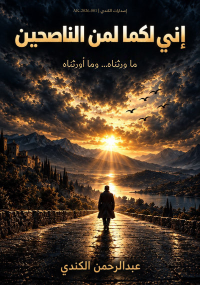 غلاف إني لكما لمن الناصحين